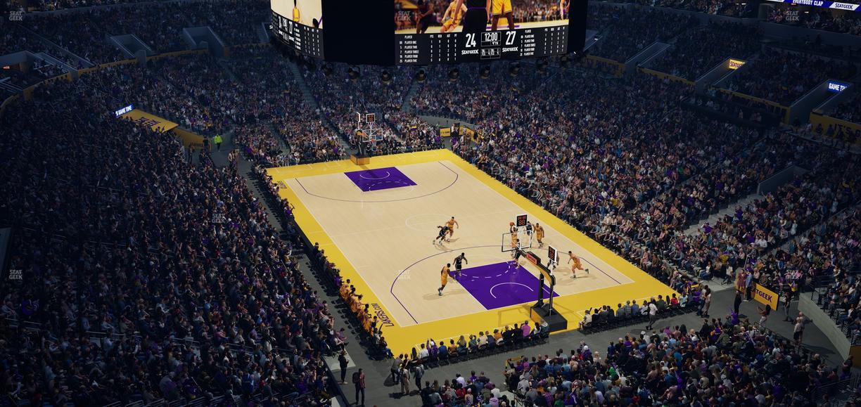 Crypto.com Arena - Section 329 Seat View
