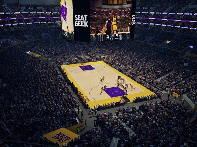 Crypto.com Arena - Section 329 Seat View