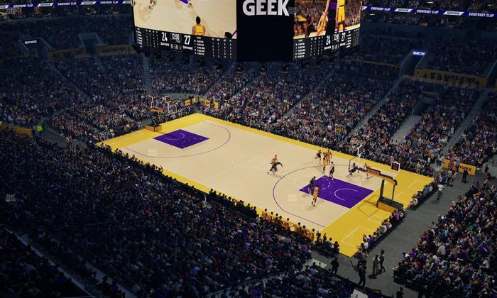 Crypto.com Arena - Section 332 Seat View