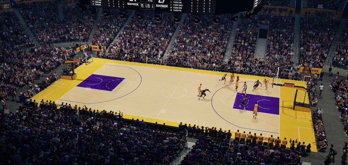 Crypto.com Arena - Section 334 Seat View