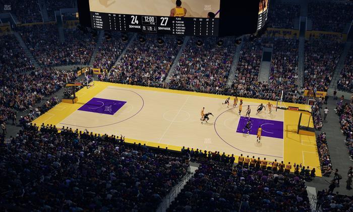Crypto.com Arena - Section 334 Seat View