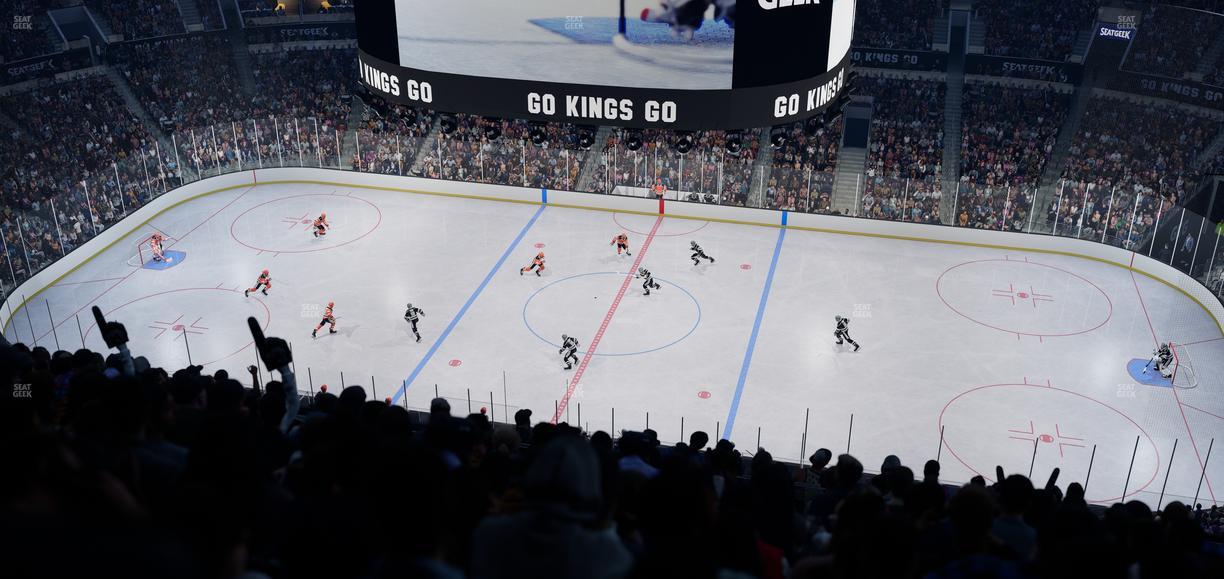 Crypto.com Arena - Section 334 Seat View