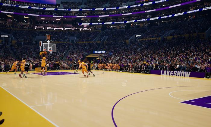 Crypto.com Arena - Section Courtside Seat View