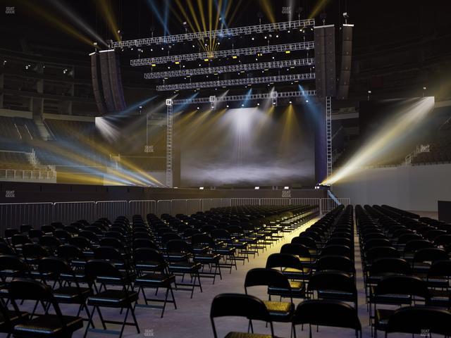 Official view from Section Floor 7 at Crypto.com Arena