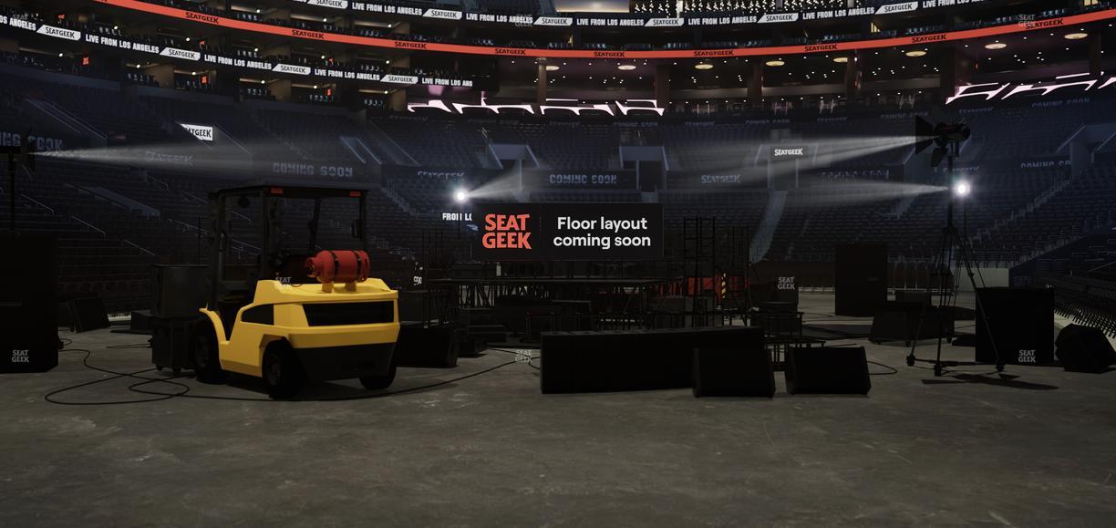 Crypto.com Arena - Section Floor Seat View