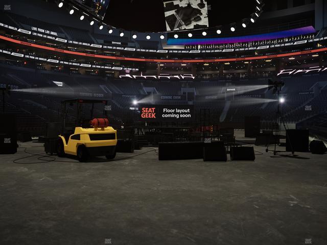 Crypto.com Arena - Section Floor Seat View