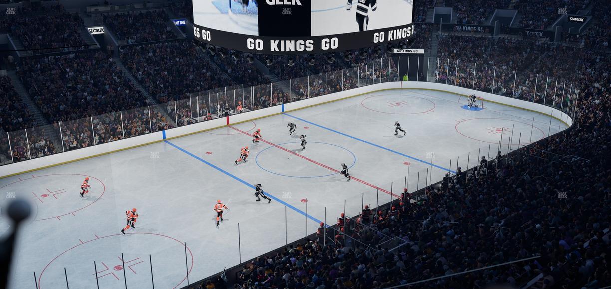 Crypto.com Arena - Section Hyde Lounge Seat View