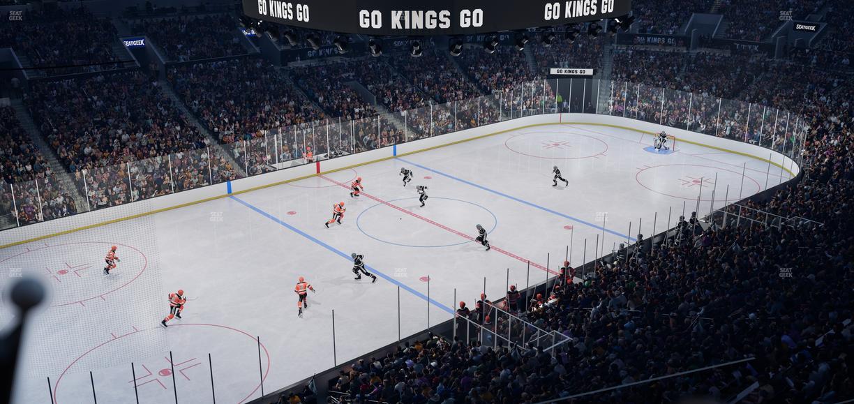 Crypto.com Arena - Section Hyde Lounge Seat View