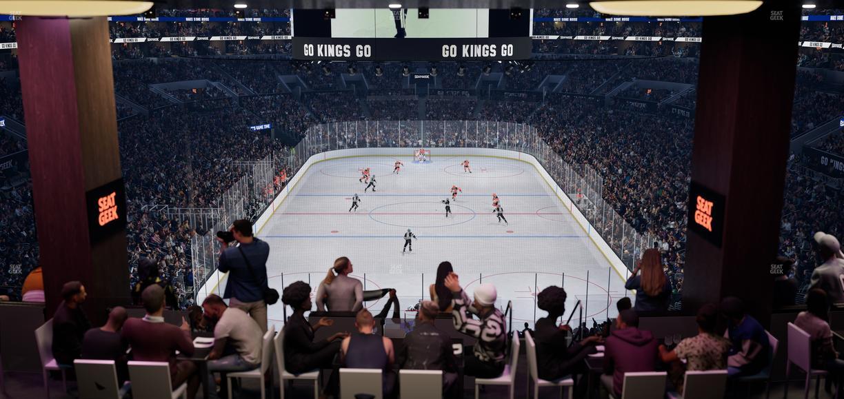 Crypto.com Arena - Section Platinum Lounge Seat View