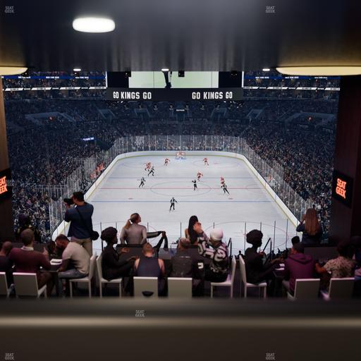 Crypto.com Arena - Section Platinum Lounge Seat View