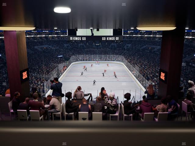 Crypto.com Arena - Section Platinum Lounge Seat View Crypto.com Arena - Section Platinum Lounge Seat View
