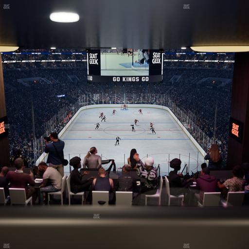 Crypto.com Arena - Section Platinum Lounge Seat View
