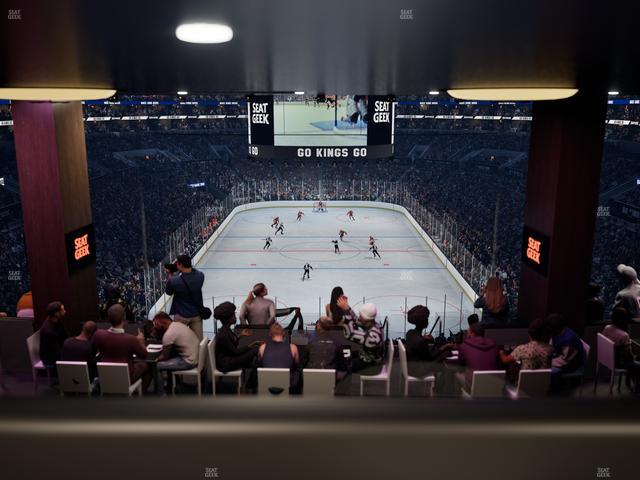 Crypto.com Arena - Section Platinum Lounge Seat View