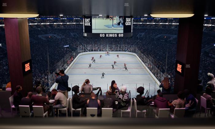 Crypto.com Arena - Section Platinum Lounge Seat View