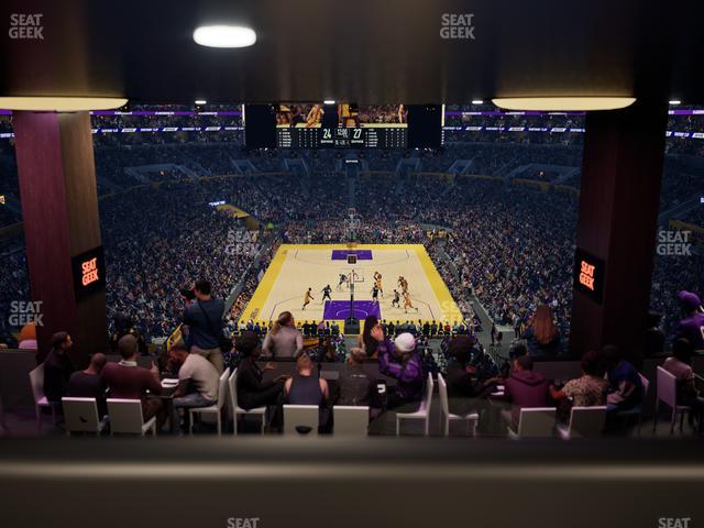 Crypto.com Arena - Section Platinum Lounge Seat View