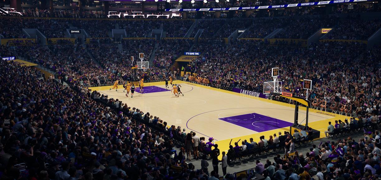 Crypto.com Arena - Section Premier 10 Seat View