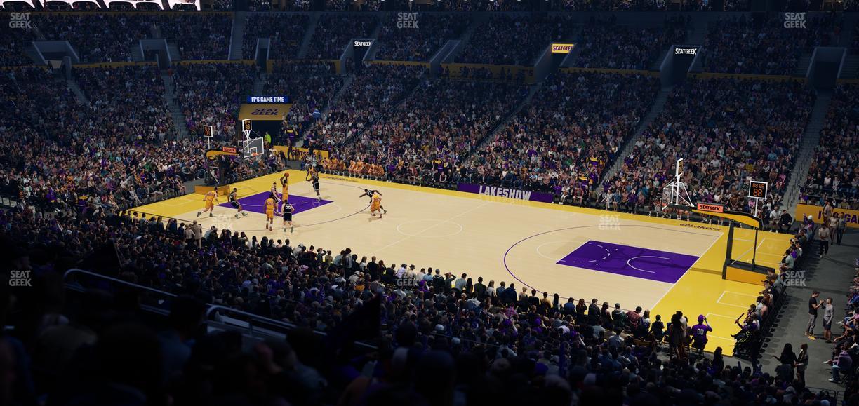 Crypto.com Arena - Section Premier 12 Seat View