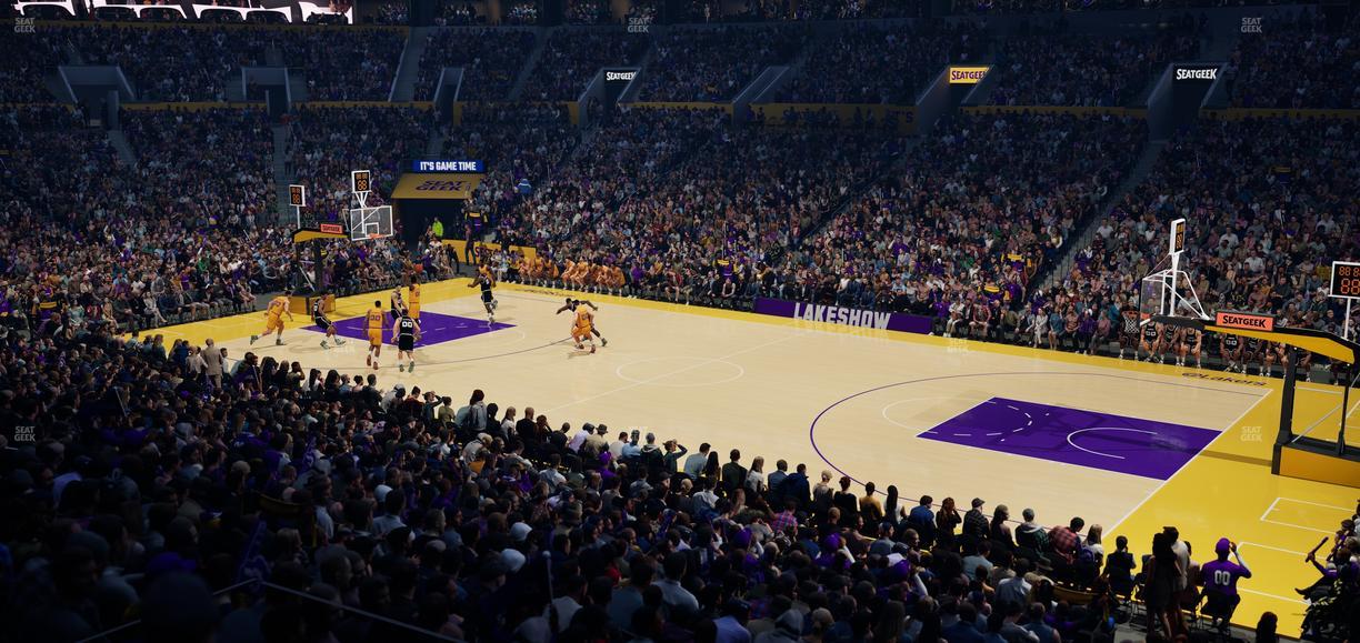Crypto.com Arena - Section Premier 12 Seat View