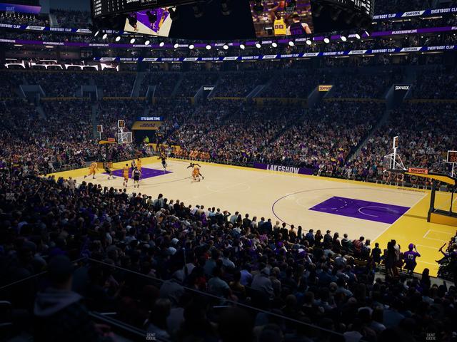 Crypto.com Arena - Section Premier 12 Seat View