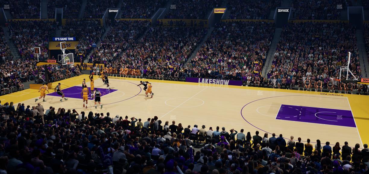 Crypto.com Arena - Section Premier 13 Seat View