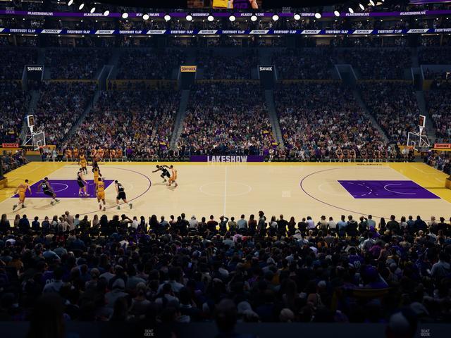 Crypto.com Arena - Section Premier 14 Seat View