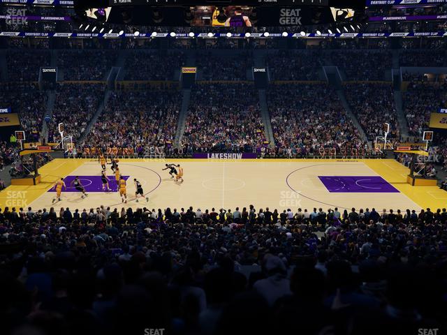 Crypto.com Arena - Section Premier 14 Seat View