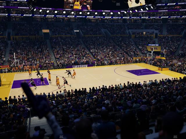 Crypto.com Arena - Section Premier 15 Seat View