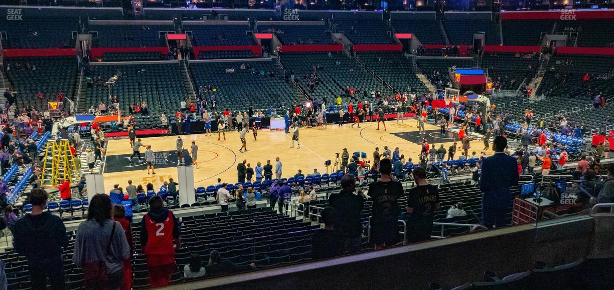 Crypto.com Arena - Section Premier 15 Seat View