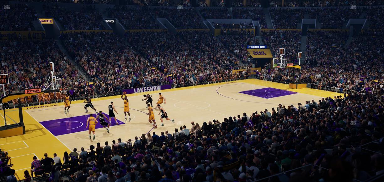 Crypto.com Arena - Section Premier 16 Seat View