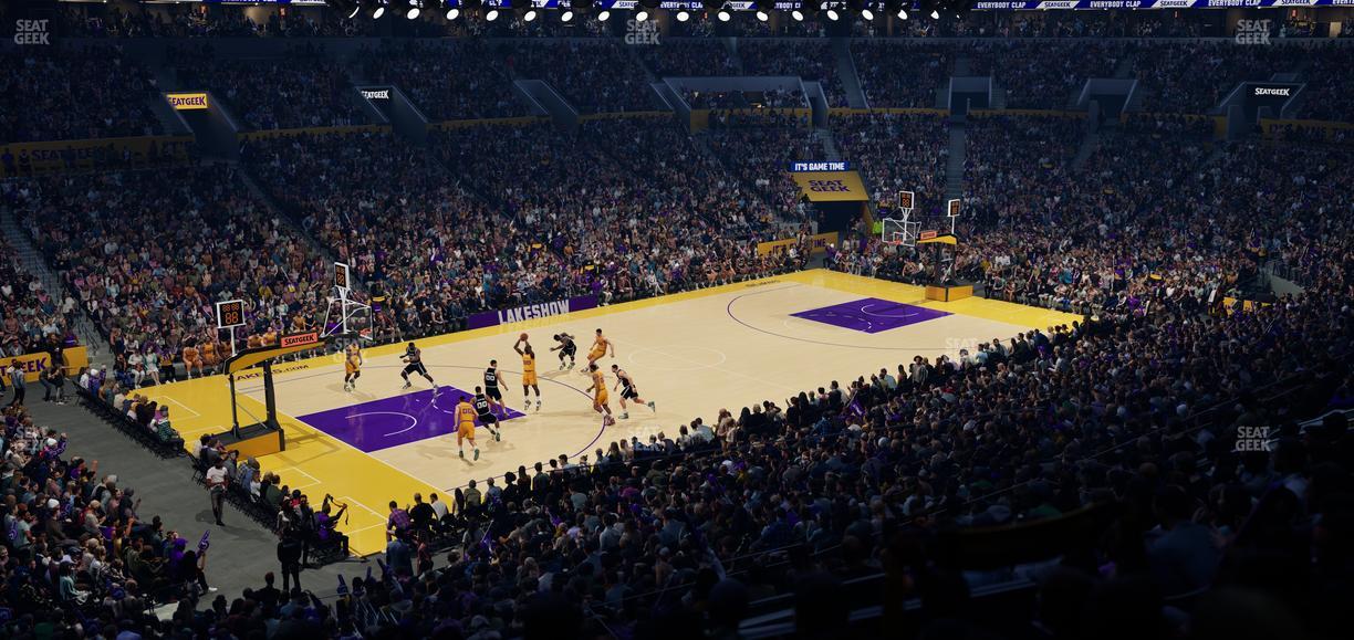 Crypto.com Arena - Section Premier 17 Seat View