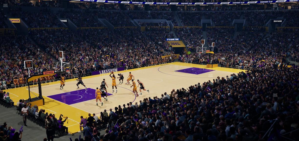 Crypto.com Arena - Section Premier 17 Seat View