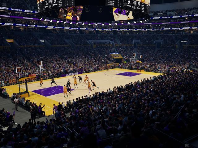 Crypto.com Arena - Section Premier 17 Seat View