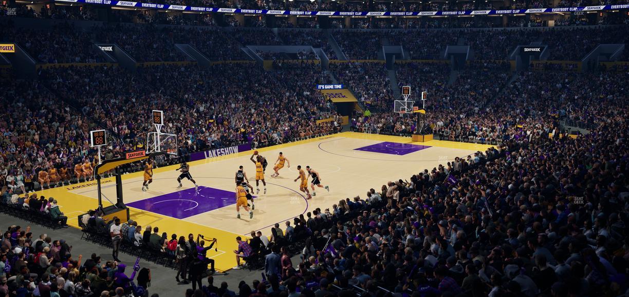 Crypto.com Arena - Section Premier 18 Seat View