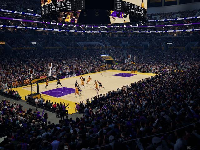 Crypto.com Arena - Section Premier 18 Seat View