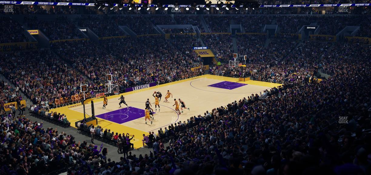 Crypto.com Arena - Section Premier 18 Seat View