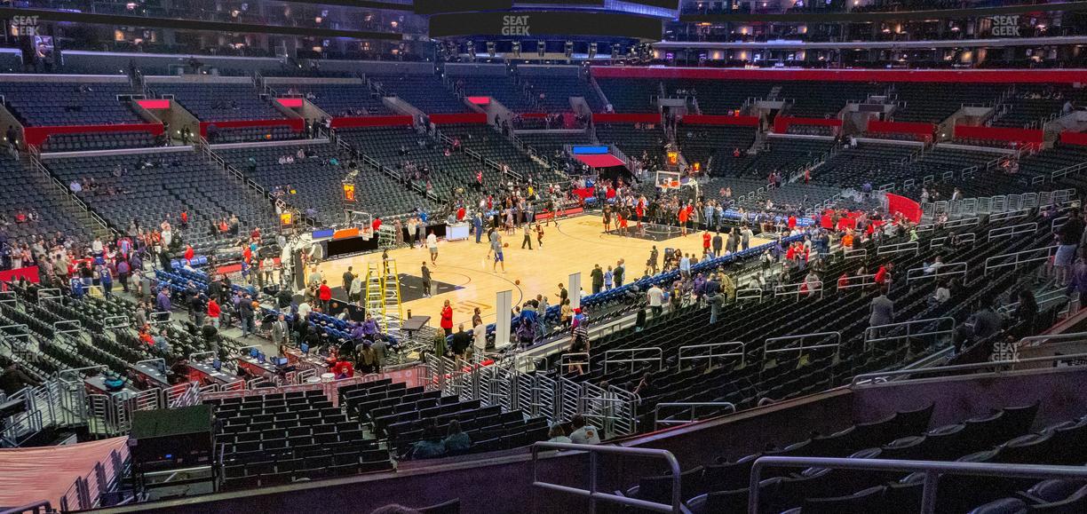 Crypto.com Arena - Section Premier 18 Seat View