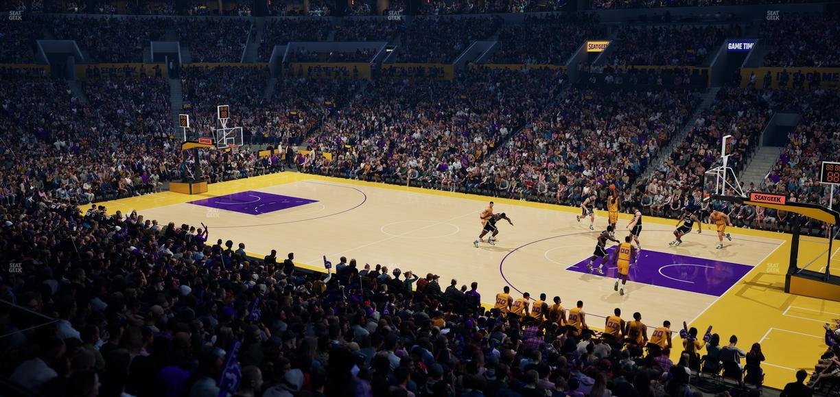 Crypto.com Arena - Section Premier 3 Seat View