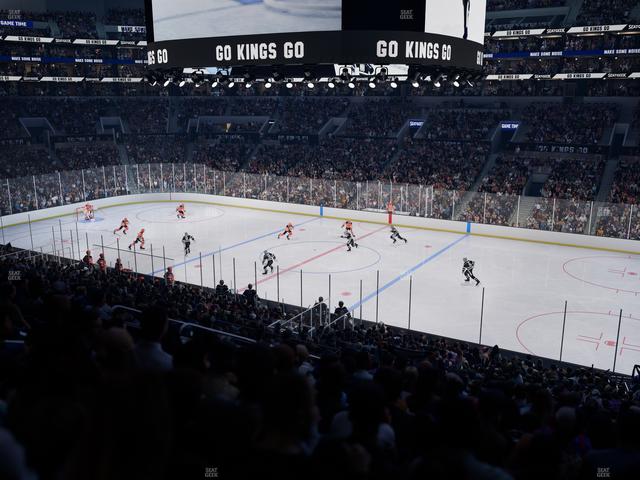 Crypto.com Arena - Section Premier 3 Seat View Crypto.com Arena - Section Premier 3 Seat View