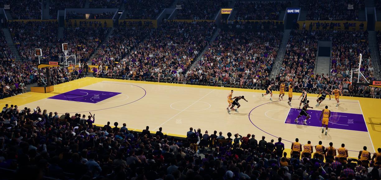 Crypto.com Arena - Section Premier 4 Seat View