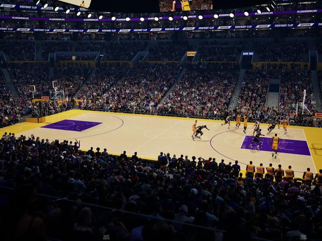 Crypto.com Arena - Section Premier 4 Seat View