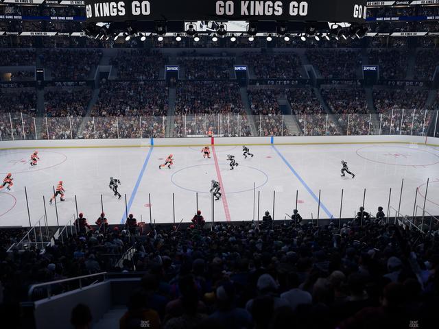 Crypto.com Arena - Section Premier 5 Seat View Crypto.com Arena - Section Premier 5 Seat View