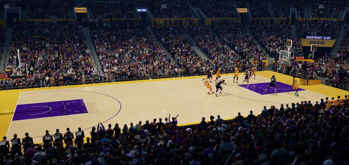Crypto.com Arena - Section Premier 6 Seat View