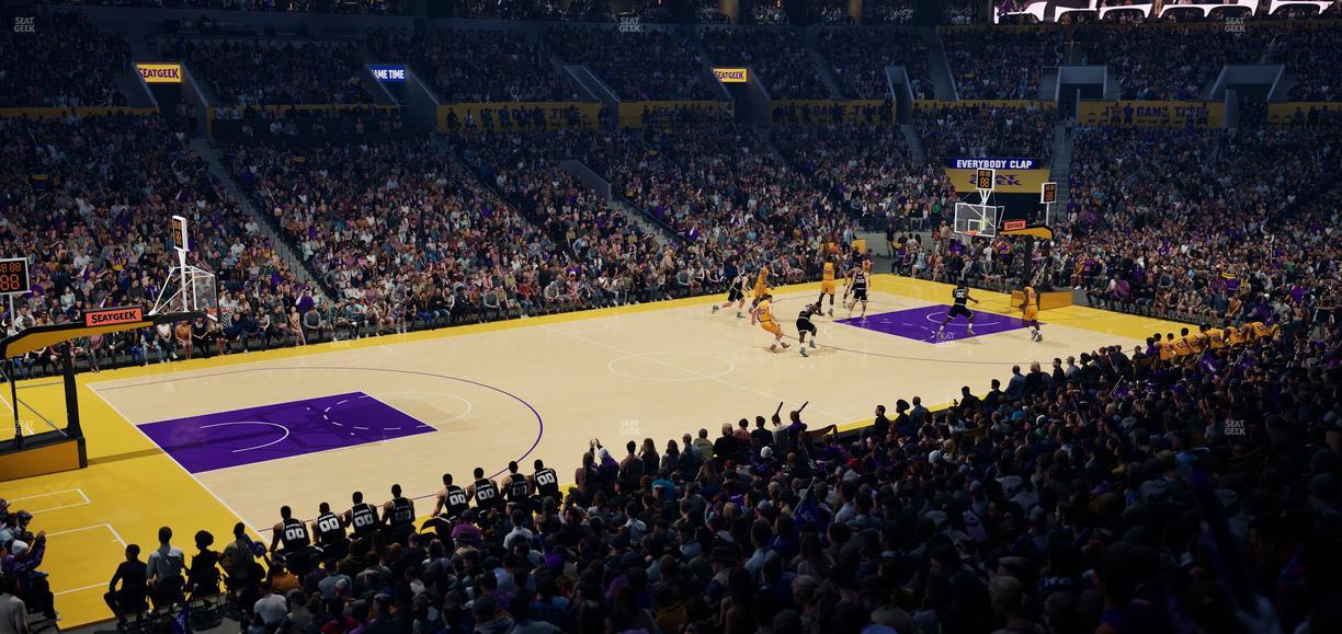 Crypto.com Arena - Section Premier 7 Seat View