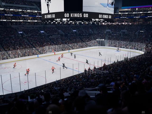 Crypto.com Arena - Section Premier 8 Seat View Crypto.com Arena - Section Premier 8 Seat View