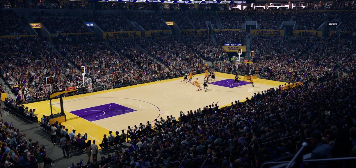 Crypto.com Arena - Section Premier 8 Seat View