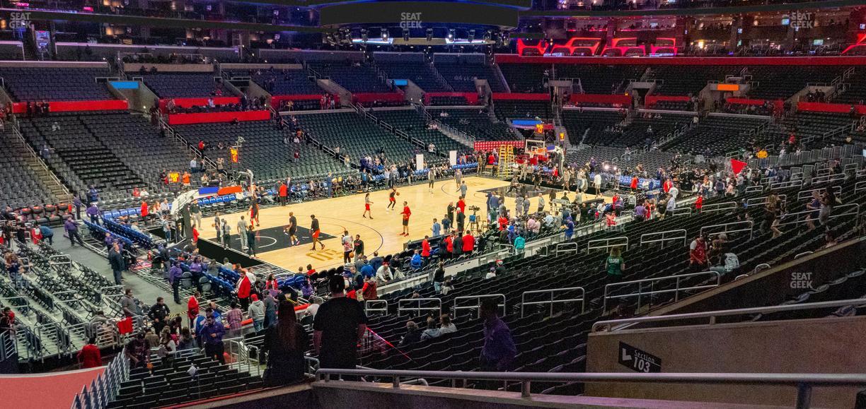 Crypto.com Arena - Section Premier 8 Seat View