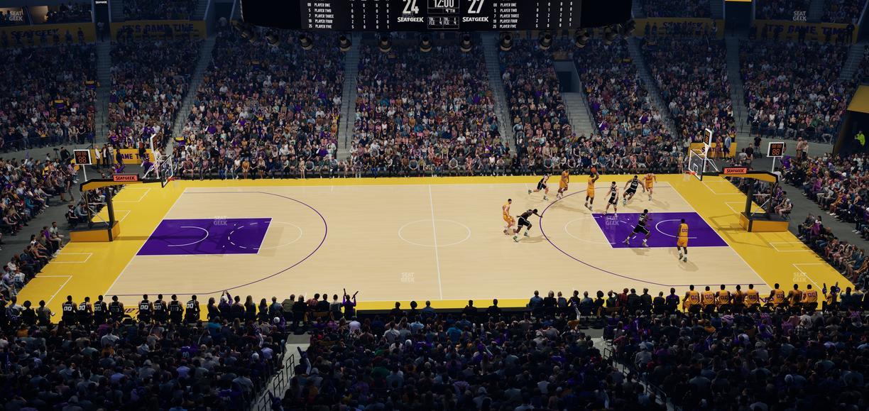 Crypto.com Arena - Section Suite B 12 Seat View