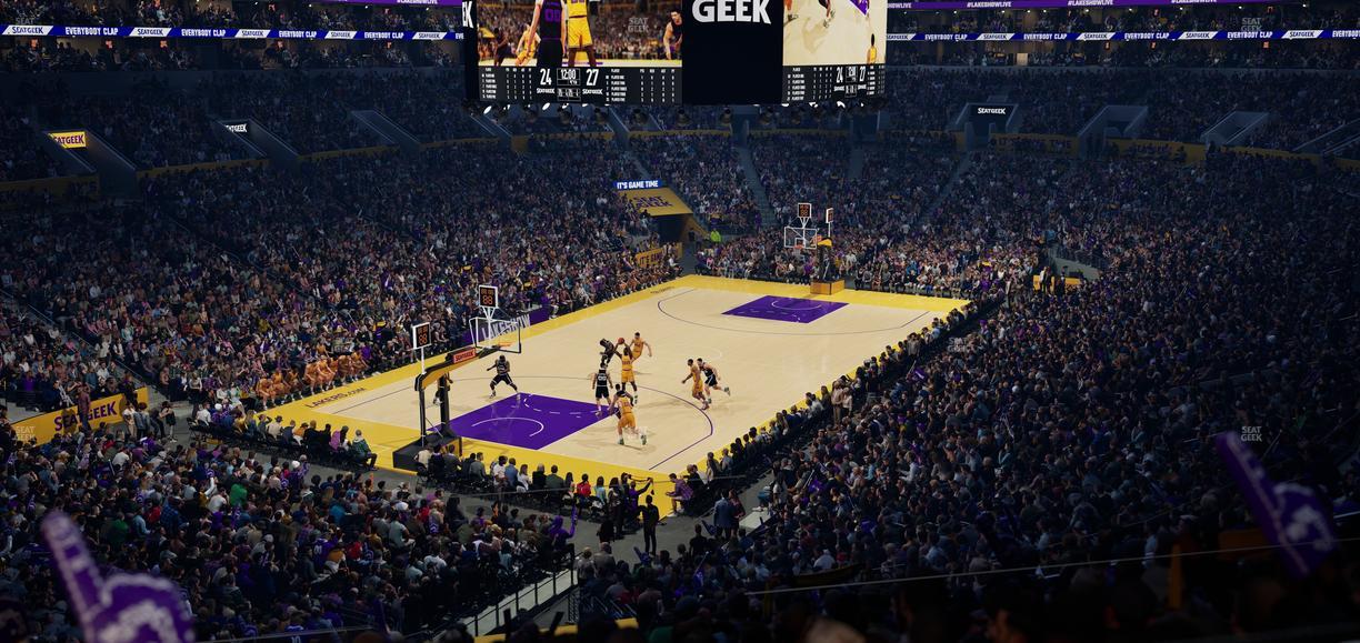 Crypto.com Arena - Section Table 1 Seat View