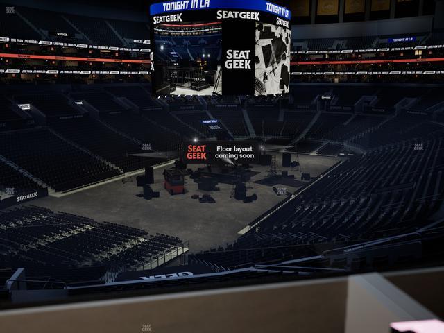 Official view from Section Table 1 at Crypto.com Arena