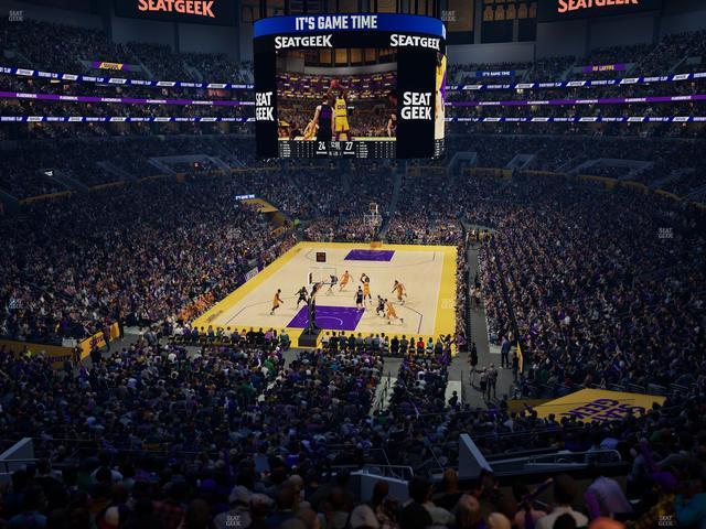 Crypto.com Arena - Section Table 10 Seat View Crypto.com Arena - Section Table 10 Seat View